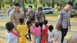 Satgas Damai Cartenz Hadirkan Kehangatan bagi Anak Panti Asuhan di Keerom