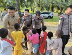 Satgas Damai Cartenz Hadirkan Kehangatan bagi Anak Panti Asuhan di Keerom