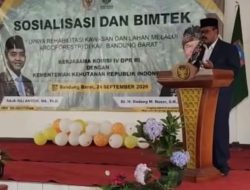 Dadang Naser Kawal Bintek Rehabilitasi Hutan dan Lahan di Bandung dan Bandung Barat
